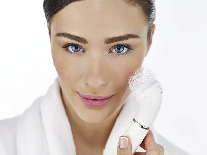 Braun Facial epilator 2 in 1 Face 810 White thumbnail 3