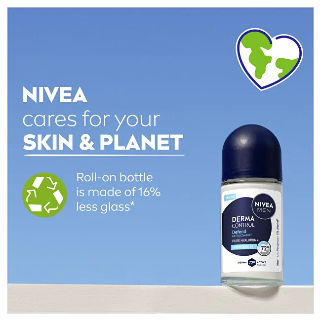 Nivea Roll-on antiperspirant for men Men Derma Control Defend (Antiperspirant) 50 ml thumbnail 8