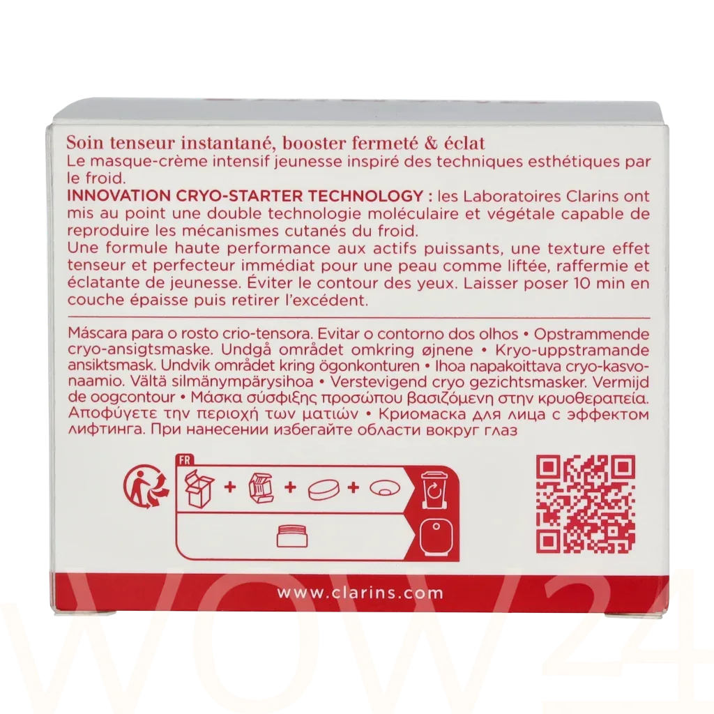 Clarins Cryo-Flash Cream-Mask thumbnail 3