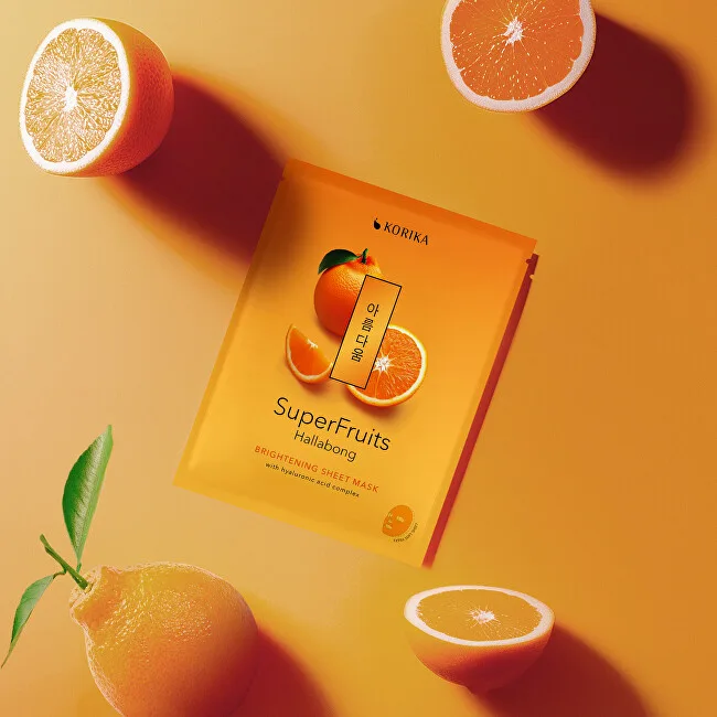 KORIKA Superfruits Hallabong Brightening Sheet Mask thumbnail 3