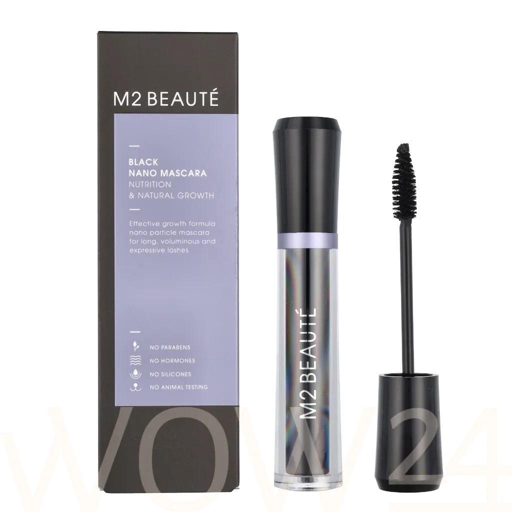 M2 Beauté Black nano mascara nutrition & natural growth thumbnail 4