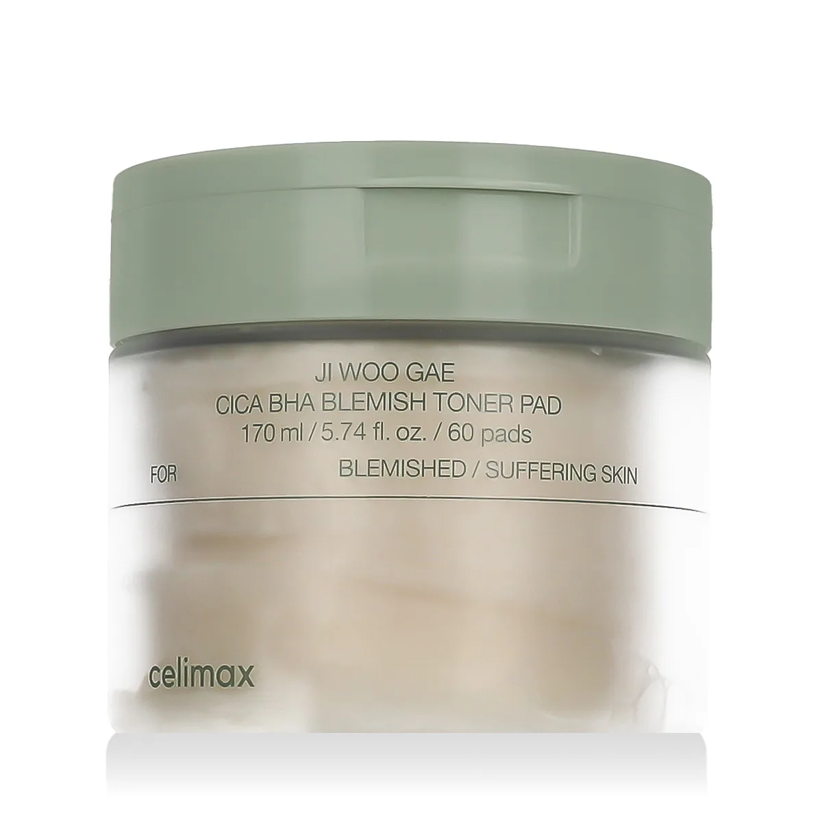 Celimax Ji Woo Gae Cica BHA Blemish Toner Pad thumbnail 2