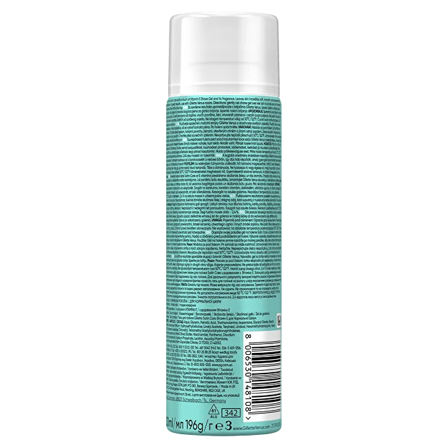 Gillette Satin Care Vitamin E Shave Gel thumbnail 7