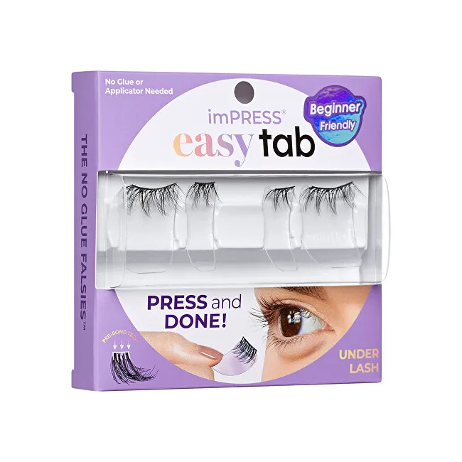 Kiss ImPRESS (Easy Tab) False Eyelashes thumbnail 3