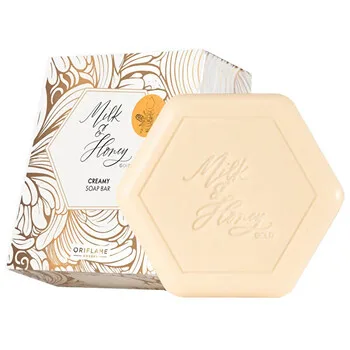 Oriflame Cream soap Milk & Honey Gold (Creamy Soap Bar) 90 g thumbnail 2