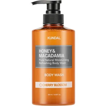 KUNDAL Shower gel Honey & Macadamia Cherry Blossom (Body Wash) 500 ml thumbnail 5