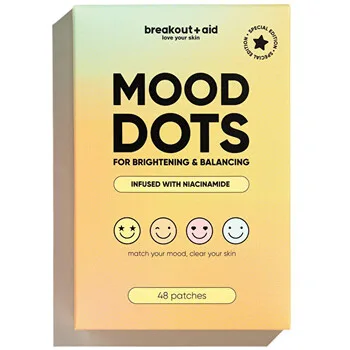 Breakout+aid Mood Dots topical acne treatment patches with niacinamide 48 pcs thumbnail 3