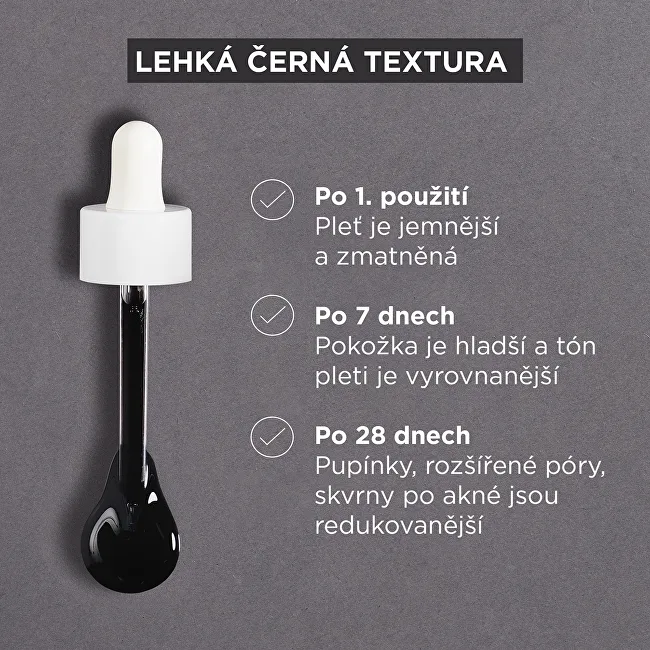 Garnier Pure active aha + bha charcoal serum thumbnail 8