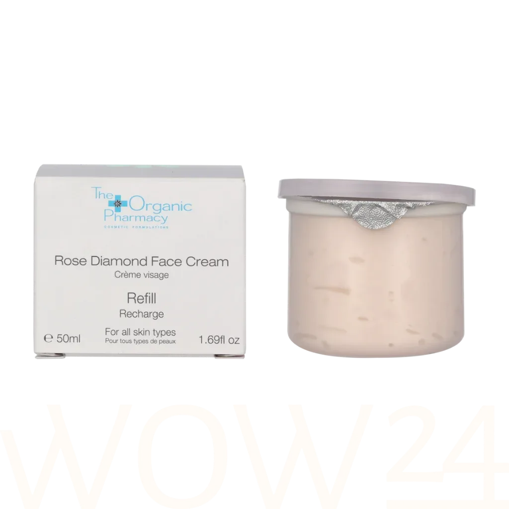 The Organic Pharmacy The Organic Pharmacy Rose Diamond Face Cream - Refill thumbnail 4