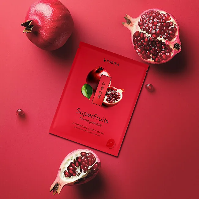 KORIKA Superfruits Hydrating Sheet Mask Pomegranate (Hydrating Sheet Mask) 25 g thumbnail 3
