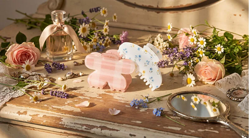 Invisibobble Clipstar Wildflower Petals n Punch M hair clip 2 pcs thumbnail 4