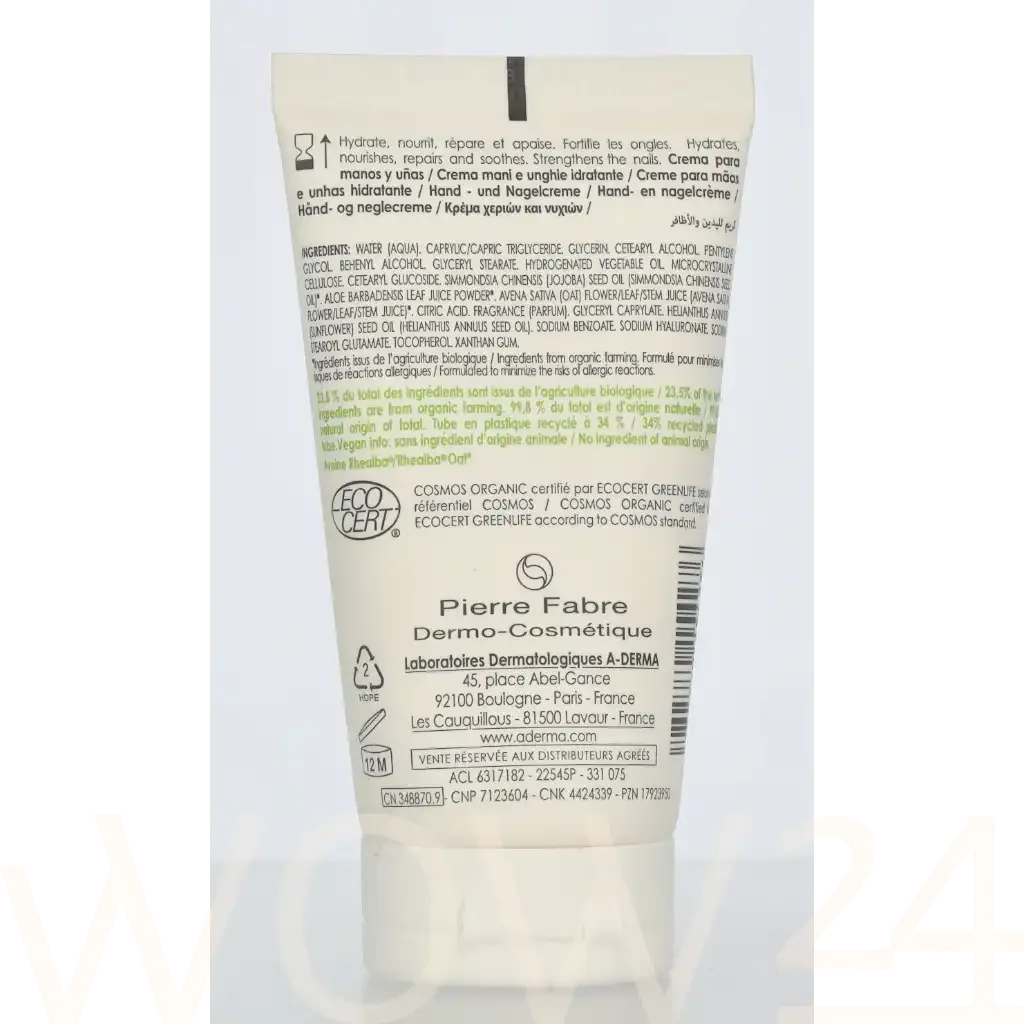 A-Derma Les Indispensables Hand & Nail Cream thumbnail 3