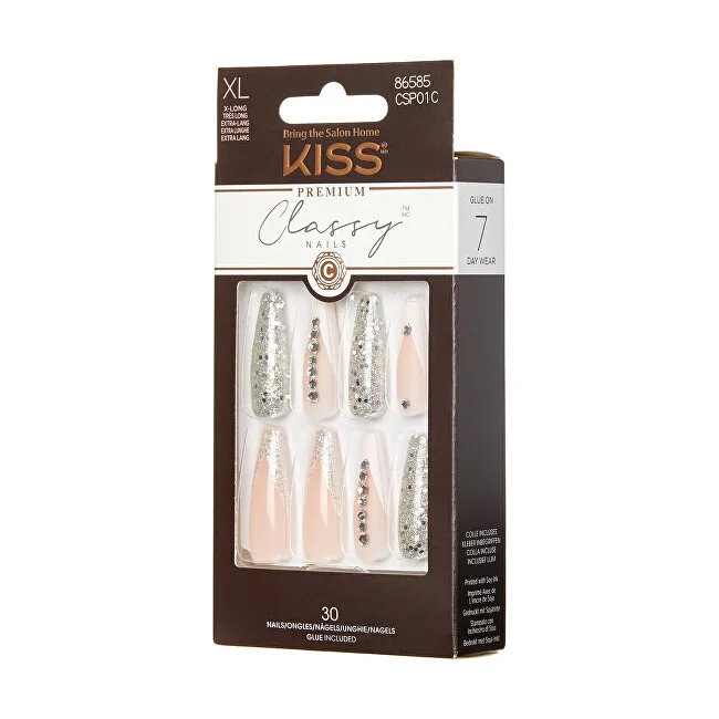 Kiss Kiss Adhesive nails Classy Nails Premium - Sophisticated 30 pcs thumbnail 2