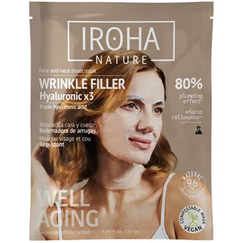 Iroha Anti-wrinkle mask for face and neck Face & Neck Sheet Mask 30 ml thumbnail 8