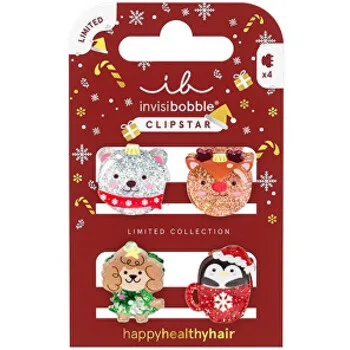 Invisibobble Clipstar Kids Sparkle in a Cup Hair Clip 4 pcs thumbnail 6