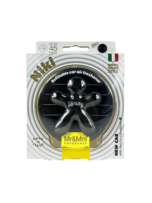 Mr & Mrs Fragrance Niki Titanium Car Air Freshener New Car thumbnail 3
