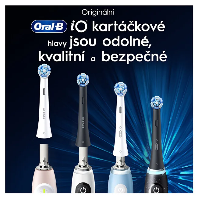 ORAL-B Replacement heads iO Ultimate Clean Black 6 pcs thumbnail 8