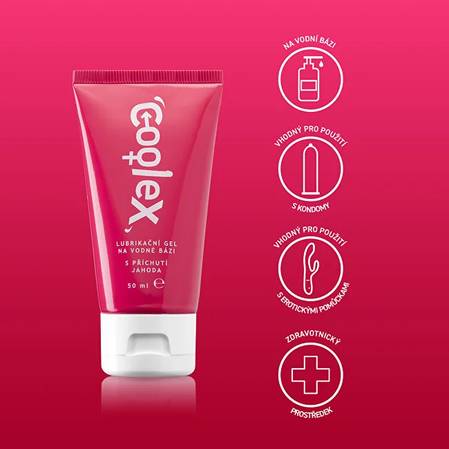 COOLEX Water-based lubricating gel Strawberry 50 ml thumbnail 6