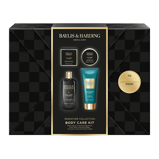 Baylis & Harding Black Pepper & Ginseng Body Care Gift Set 4 pcs thumbnail 2