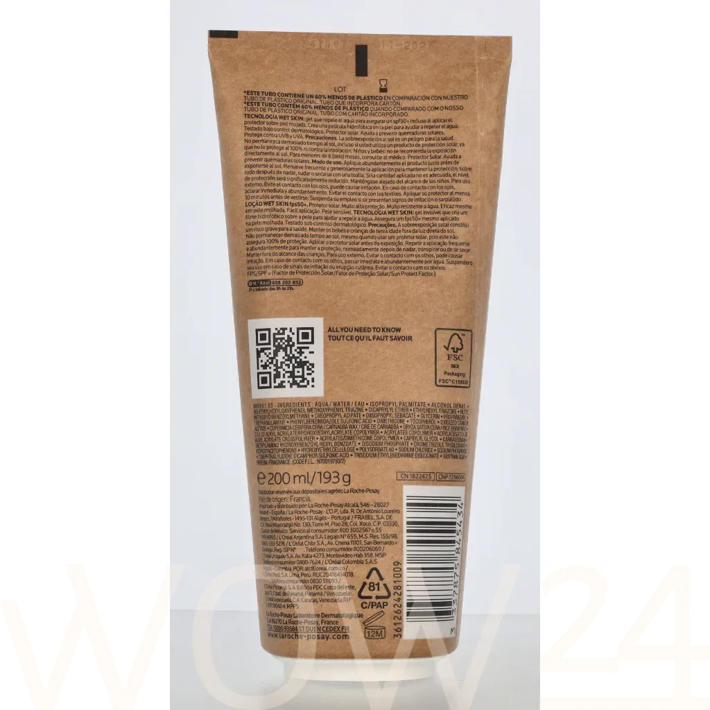 La Roche-Posay Anthelios Wet Skin Lotion thumbnail 3
