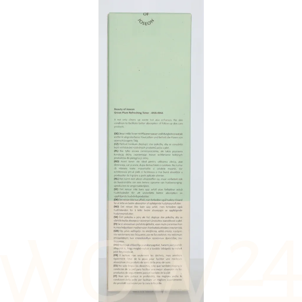 Beauty of Joseon Green Plum Refreshing Toner AHA + BHA thumbnail 3