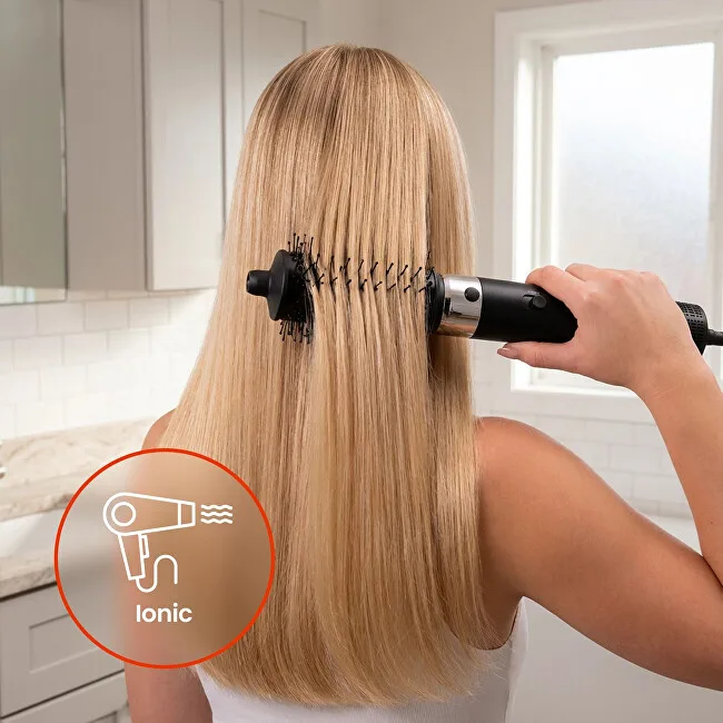 Huslog Hot air brush 6 in 1 with ionization black thumbnail 3