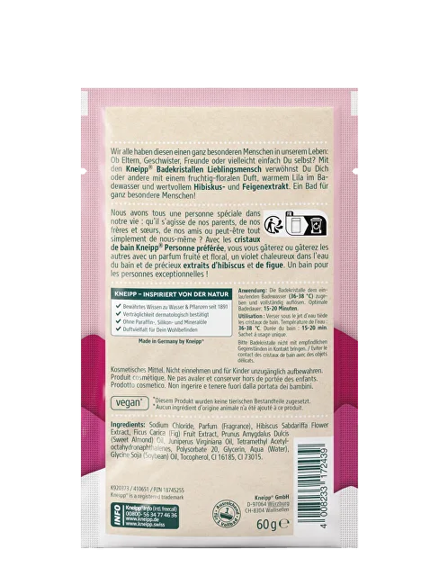 Kneipp Favourite Person Bath Crystals thumbnail 2