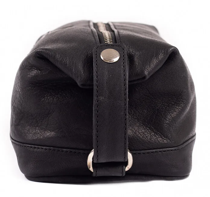 SEGALI Leather cosmetic bag 1030 black thumbnail 3