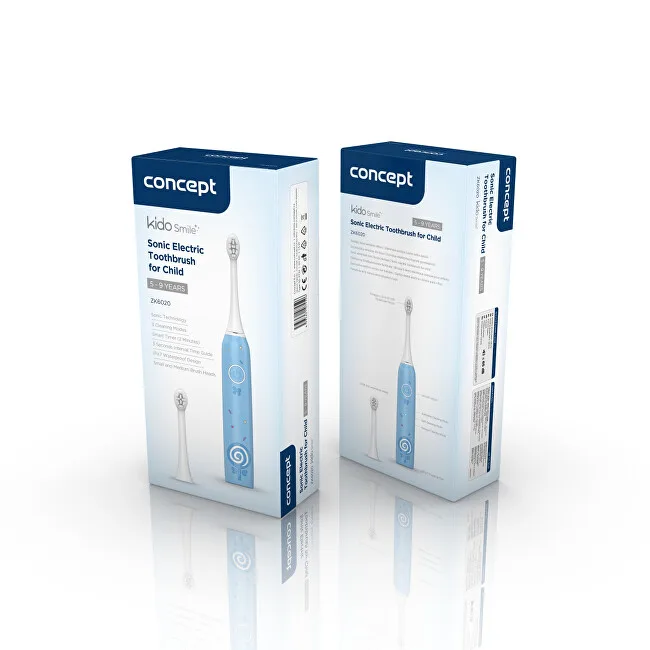 Concept "v" design Sonic children´s toothbrush 5-9 years blue ZK6020 thumbnail 5