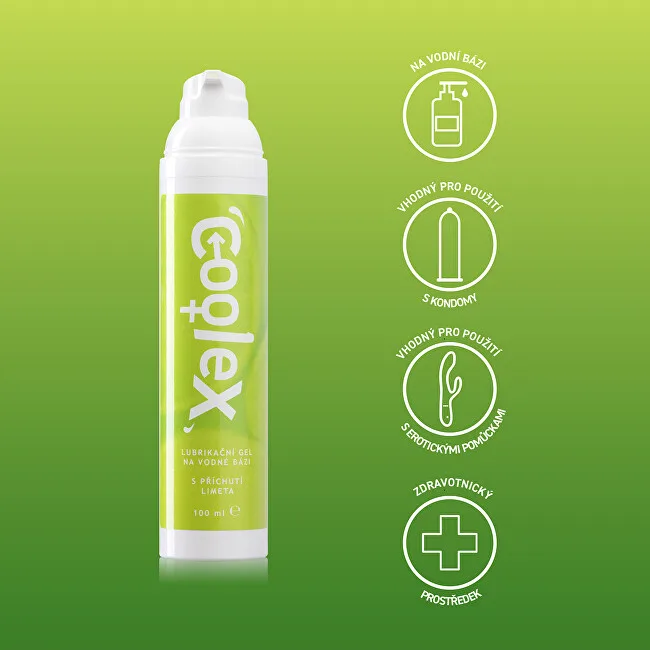 COOLEX Lime water-based lubricating gel 100 ml thumbnail 7