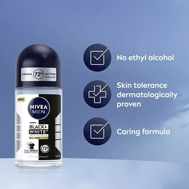 Nivea B&W Epic Night Anti-Perspirant Roll-On thumbnail 5