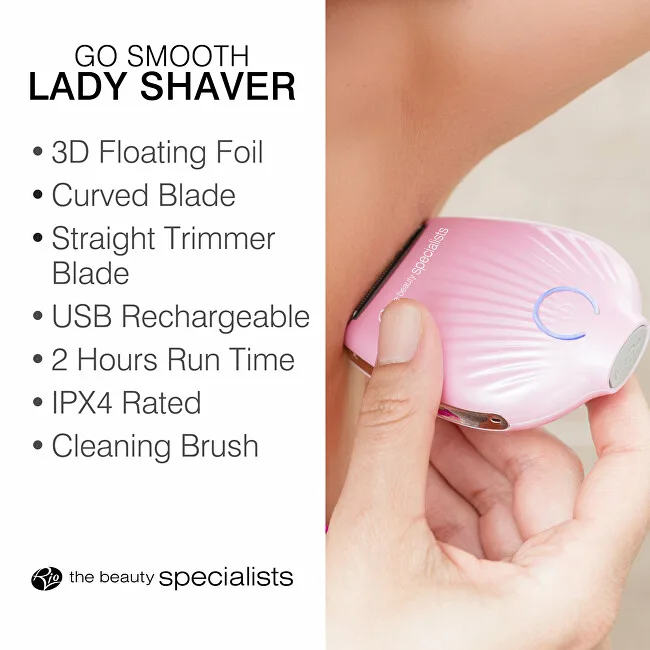 Rio-Beauty Go Smooth Pink Women´s Travel Shaver thumbnail 8