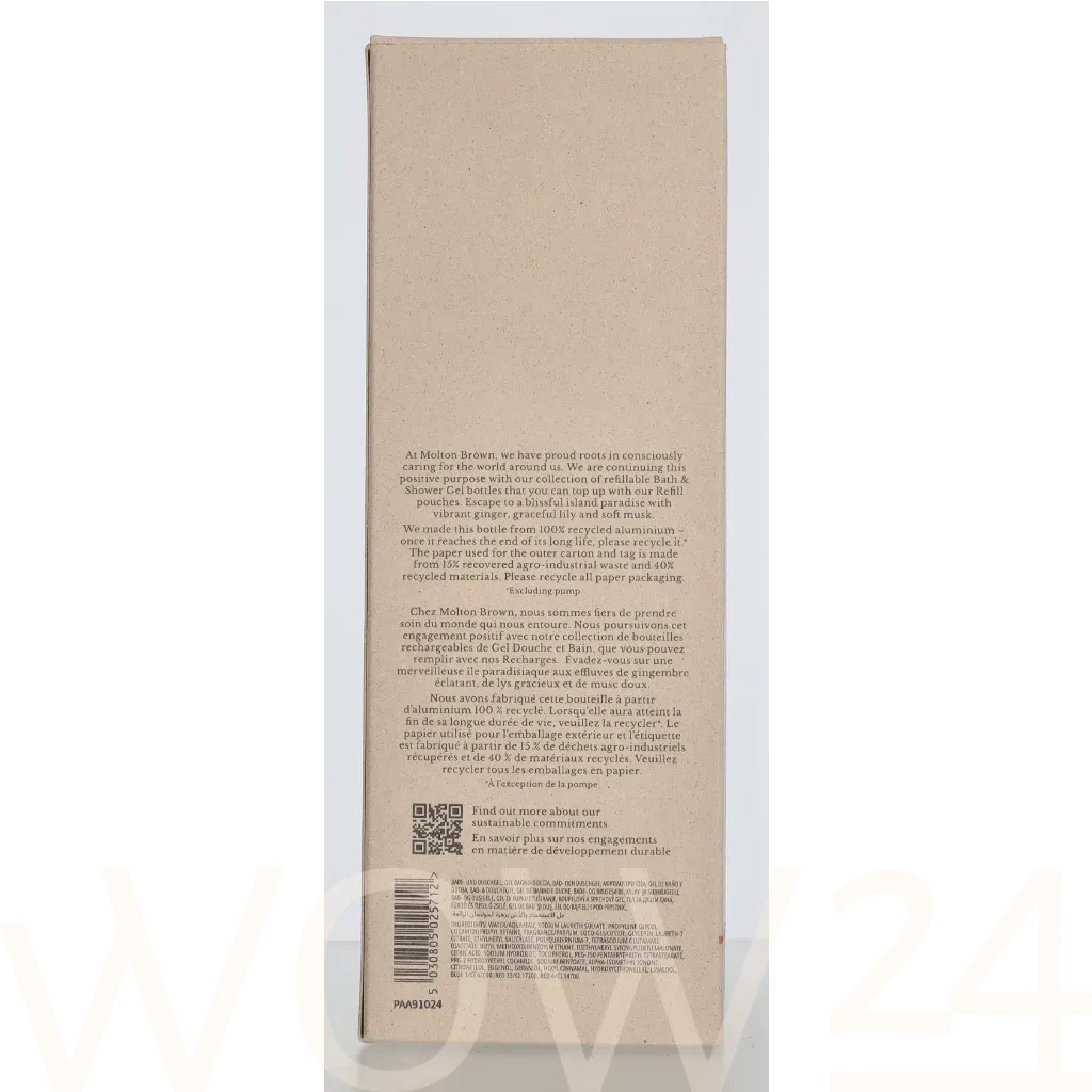 Molton Brown Molton Brown Infinite Heavenly Gingerlily Bath & Shower Gel thumbnail 3