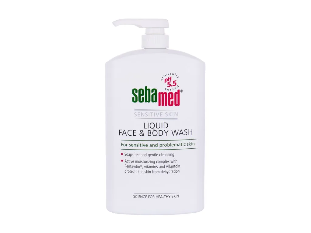 Sensitive skin face & body wash