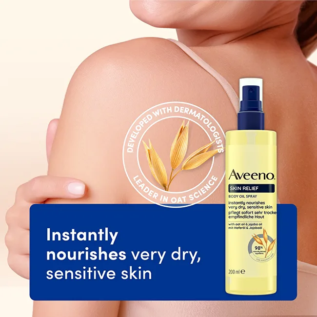 Aveeno Skin Relief Body Oil Spray thumbnail 2