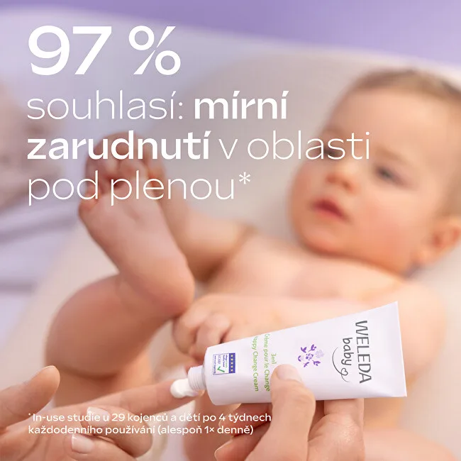 Weleda Derma 3in1 Nappy Change Cream (50 ml) thumbnail 3