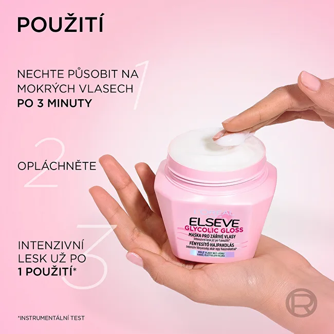L'Oréal Paris  Mask for shiny hair Glycolic Gloss Mask thumbnail 7