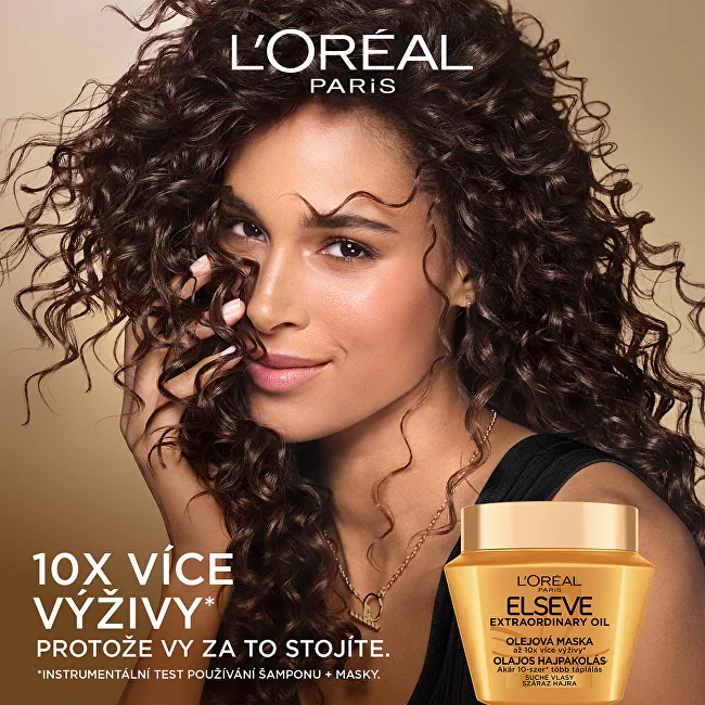 L'Oréal Paris  L`Oréal Paris Elseve Extraordinary Oil oil mask for dry hair, 300 ml thumbnail 3