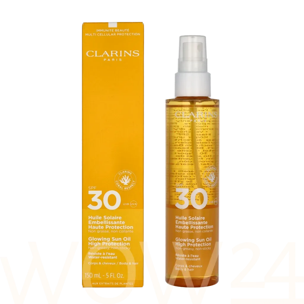 Clarins Sun Care Glowing Sun Oil thumbnail 4