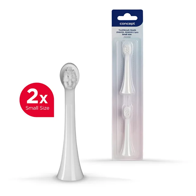 Concept "v" design Replacement heads for children´s toothbrushes ZK6010, ZK6020 Small ZK0061 2 pcs thumbnail 2