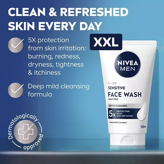 Nivea Sensitive Face Wash Cleansing Gel thumbnail 2