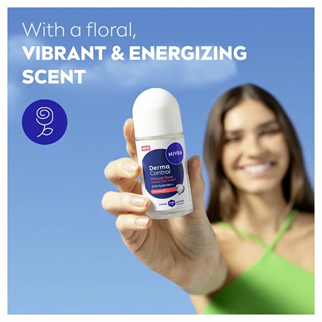 Nivea Derma Control Natural Tone Antiperspirant Roll-On (Antiperspirant) 50 ml thumbnail 3