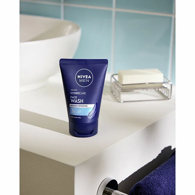 Nivea Men Hydrocare Cleansing Gel (Face Wash) thumbnail 7