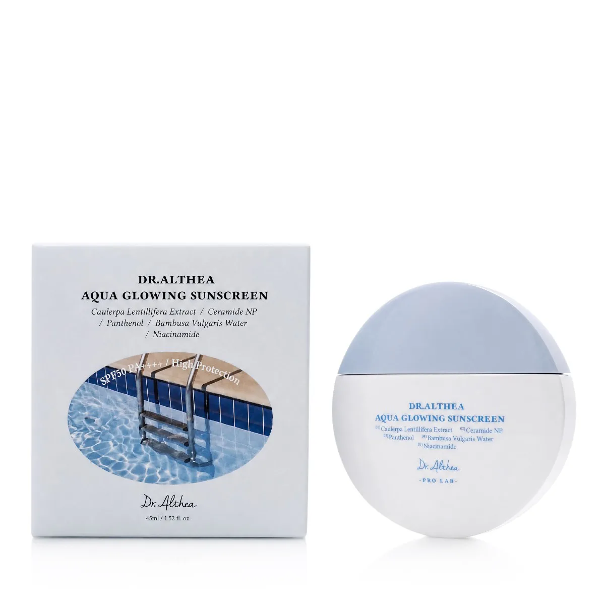 Dr. Althea Facial sunscreen SPF 50 Aqua Glowing Sunscreen thumbnail 2