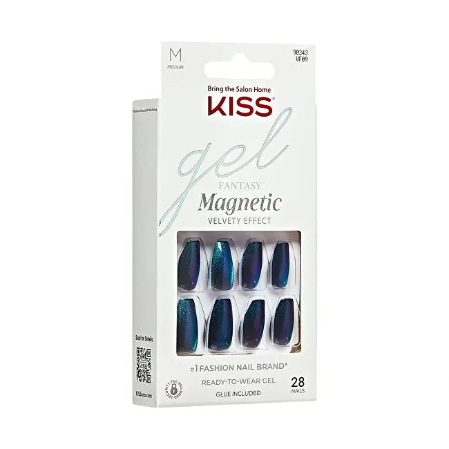 Kiss Gel nails Gel Fantasy Magnetic (Chameleon) 28 pcs thumbnail 3