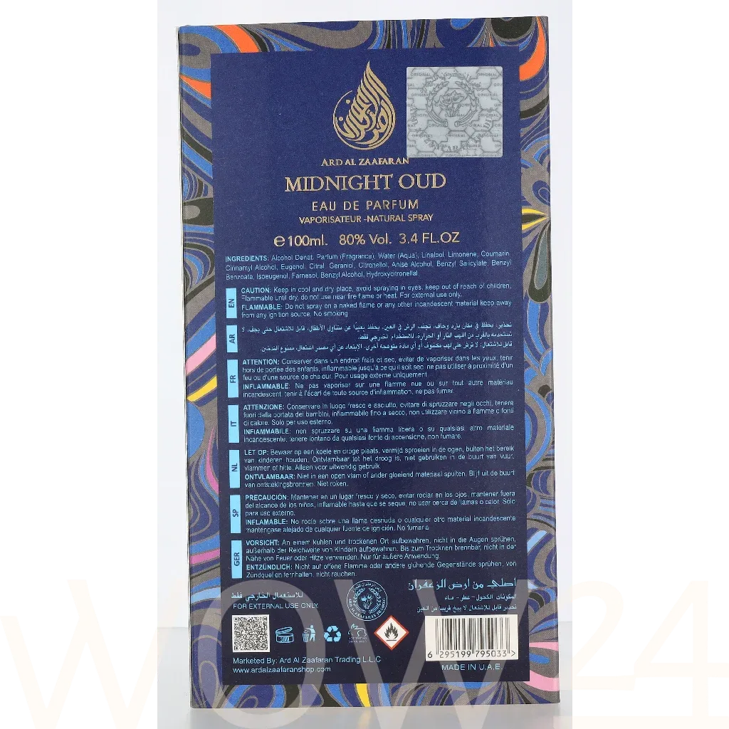 Ard Al Zaafaran Midnight Oud thumbnail 3