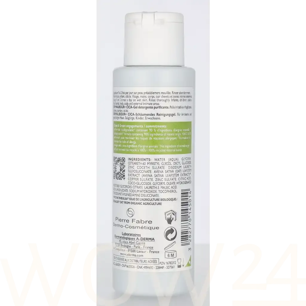 A-Derma A-Derma Dermalibour+ Foaming Cica-Gel thumbnail 3