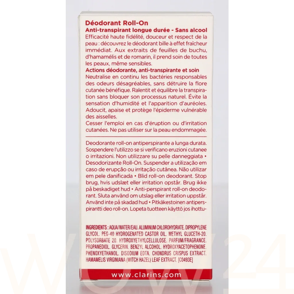 Clarins Roll-On Deodorant thumbnail 3