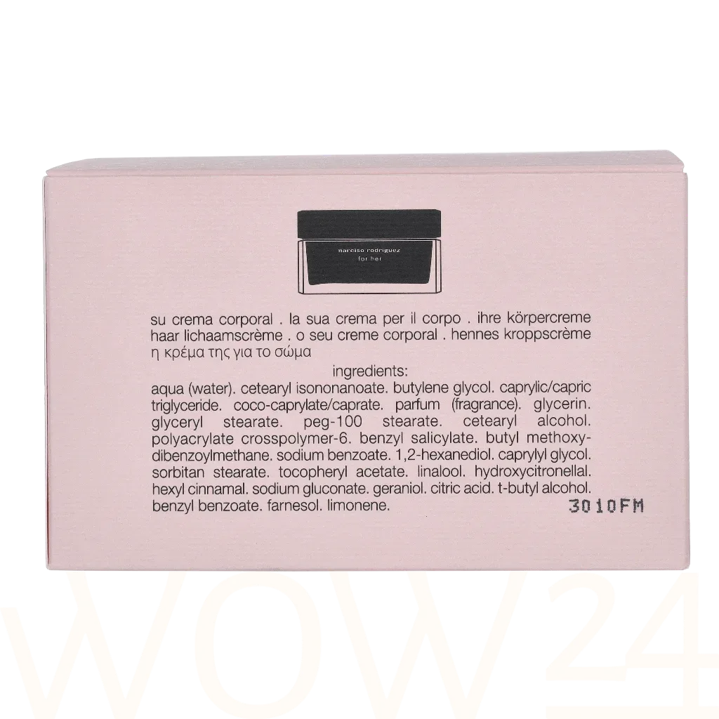 Narciso Rodriguez Narciso Rodriguez For Her Body Cream thumbnail 3