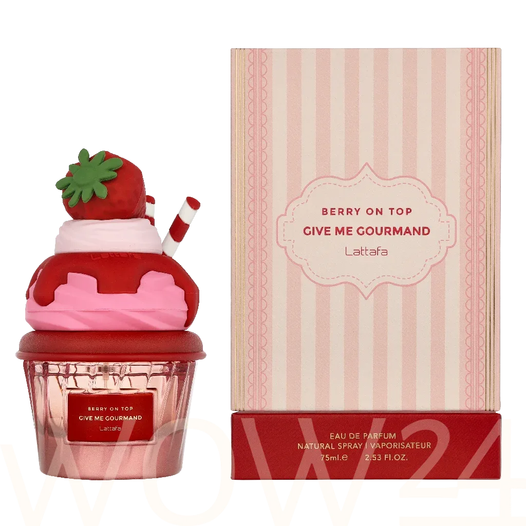 Lattafa perfumes Lattafa Berry On Top Give Me Gourmand Edp Spray thumbnail 4